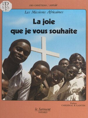 cover image of La joie que je vous souhaite
